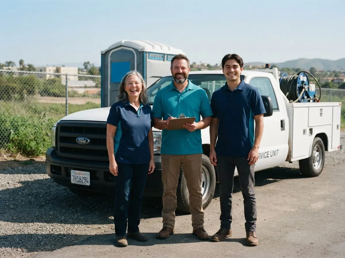 NorthLoo Portable Toilets portable toilet rentals team in San Diego, CA