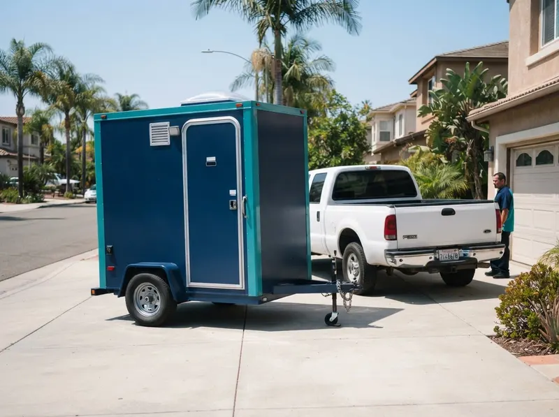 Towable Mobile Restroom Units in San Diego, CA